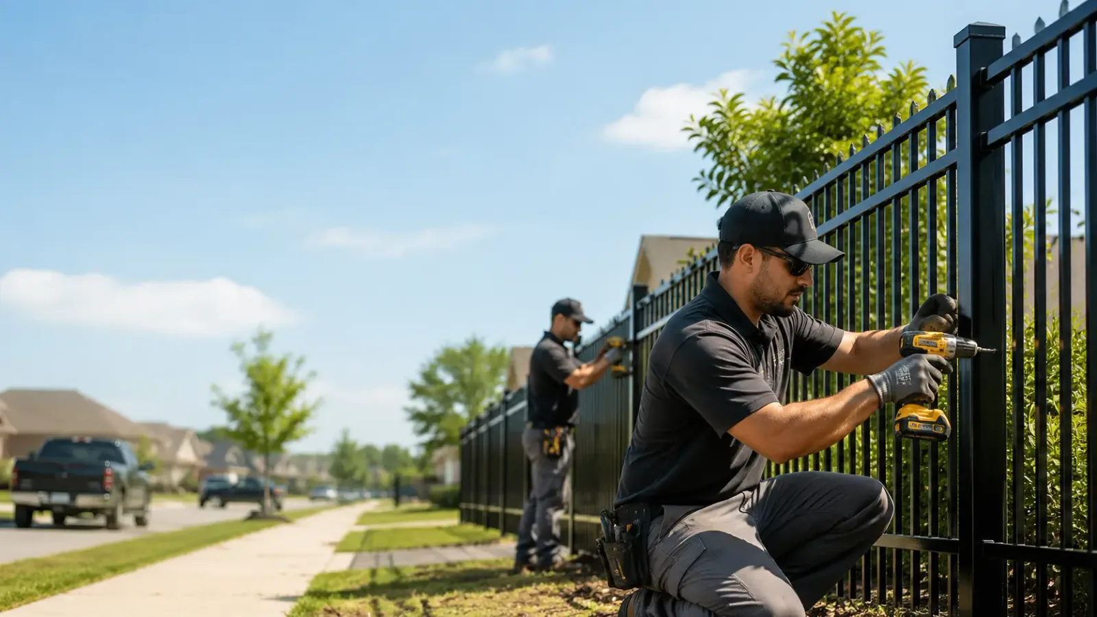Metal Fence Installation in Hillview, IL
